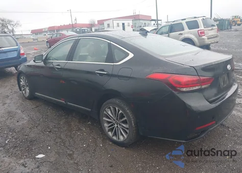 2015 Hyundai Genesis 3.8 z USA, uszkodzony, nr VIN KMHGN4JE9FU015059